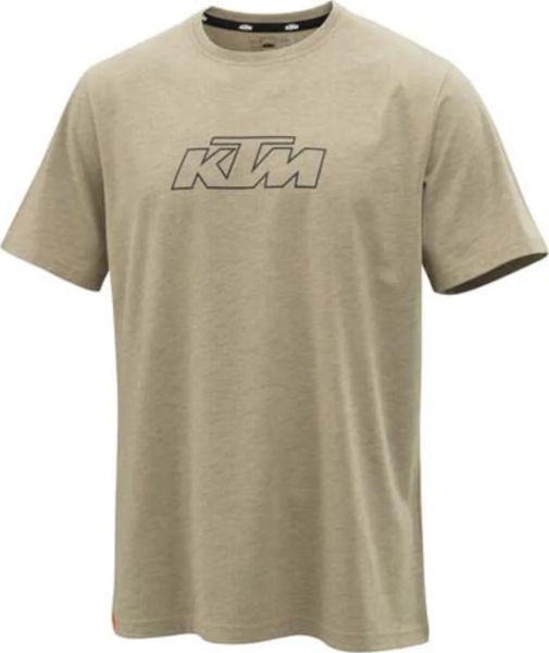 TRICOU ESSENTIAL CULOARE NISIP MELANJ, 2, nordicamoto.ro