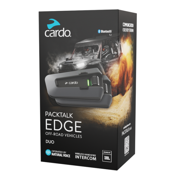 Sistem Comunicatie Cardo Packtalk EDGE ORV Duo (Pentru aventuri off-road), 1, nordicamoto.ro