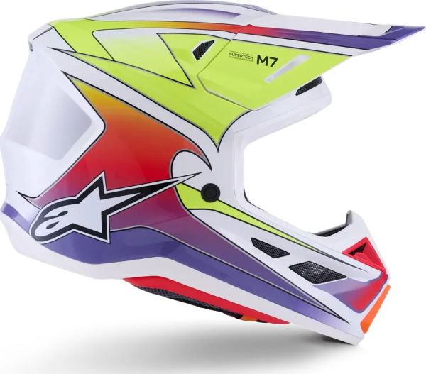 Cască Alpinestars SM7 Fuse White-0