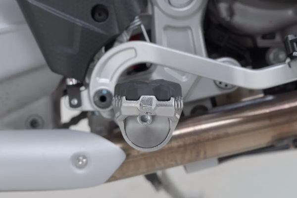 Evo Footrest Kit Stainless Steel -0