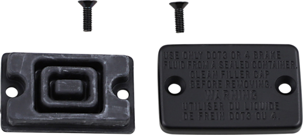 Master Cylinder Cover Plate Black, 3, nordicamoto.ro