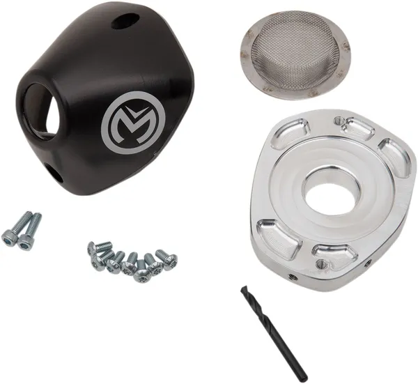 MOOSE RACING Spark Arrestor End Cap Black 