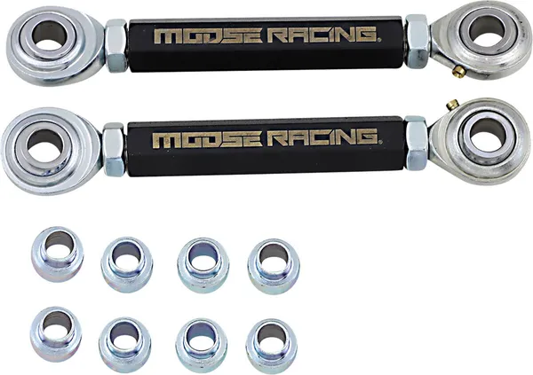 MOOSE RACING Sway Bar Linkage Bushing Kit Black, Brass -0