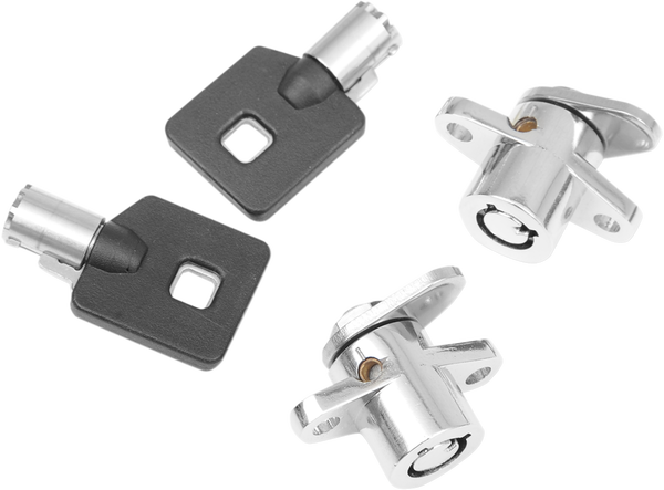Replacement Saddlebag Lock Kit Silver, 1, nordicamoto.ro