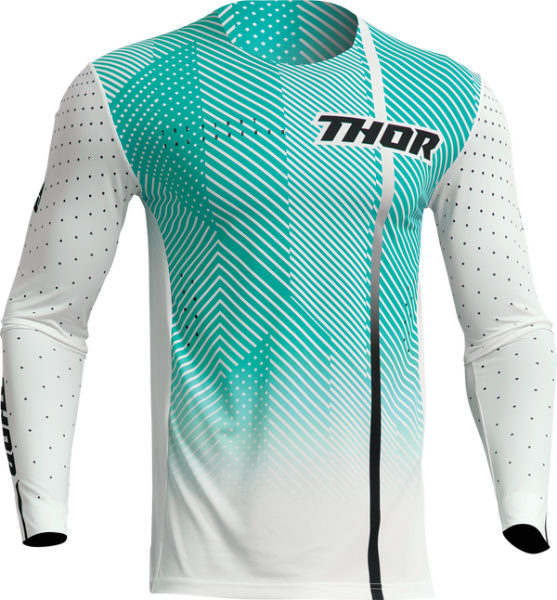Tricou Thor Prime Tech Teal/White-1