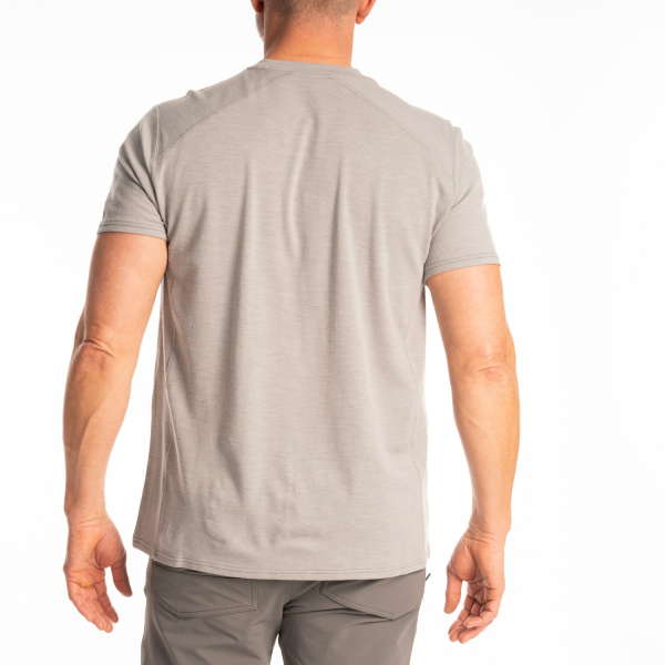 Tricou Klim Mesa Falls Wool Black-7