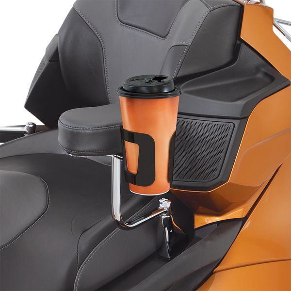 Passenger Beverage Holder Black, 1, nordicamoto.ro
