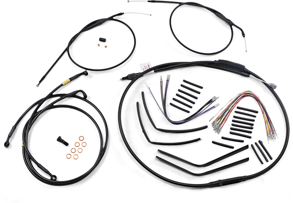 Jail Bar Cable Kit Black, 1, nordicamoto.ro