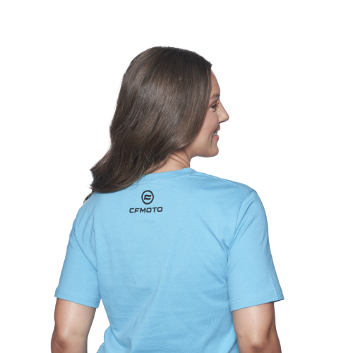 TRICOU CFMOTO LOGO – ALBASTRU / NEGRU, 13, nordicamoto.ro