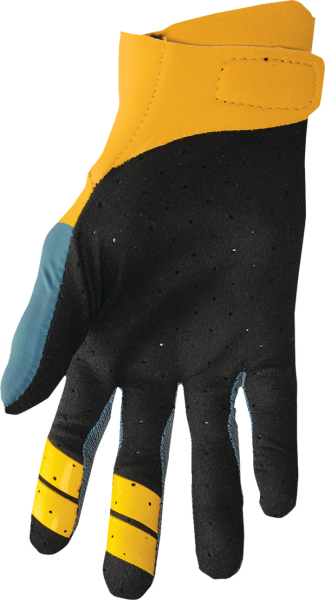 Agile Rival Gloves Yellow, Blue -2