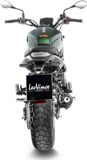 Tobă de eșapament LeoVince LV-10 Full Black Slip-On pentru Benelli Leoncino 800 (2022-2024), 3, nordicamoto.ro