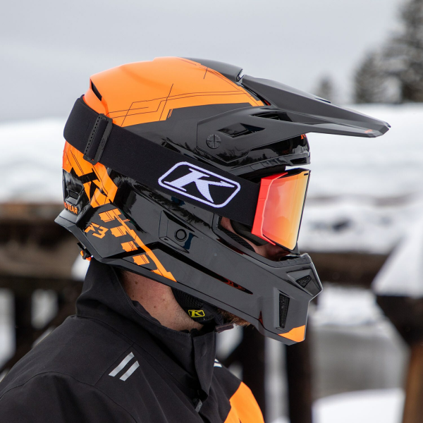 Casca Klim F3 ECE Verge Petrol-15