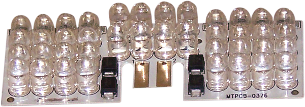 Led Fender Tip Board Red, 2, nordicamoto.ro