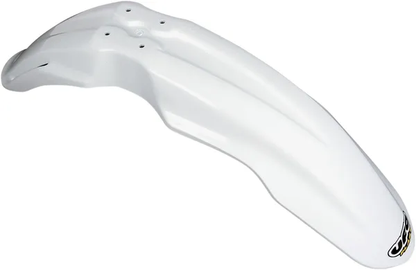 Front Fender Replacement Plastic White-0