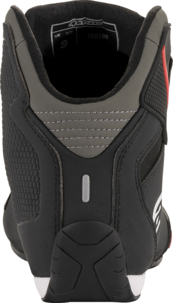 Ghete Alpinestars Sektor Black/Gray/Red-9