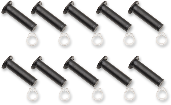 Pivot Pin/clip Kit Black, 1, nordicamoto.ro