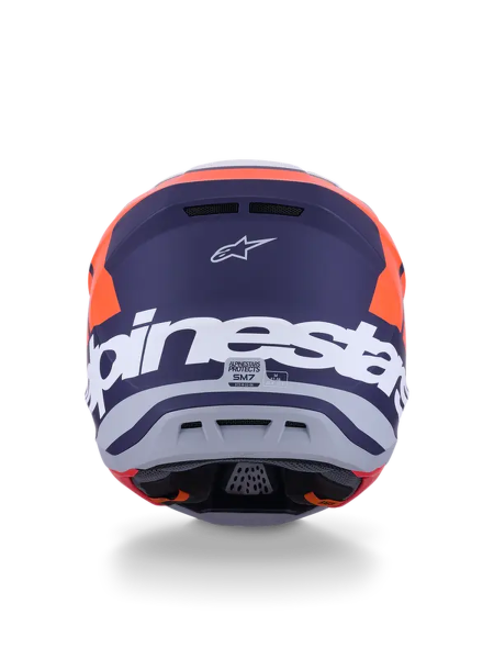 Cască Alpinestars SM7 Core Blue-3