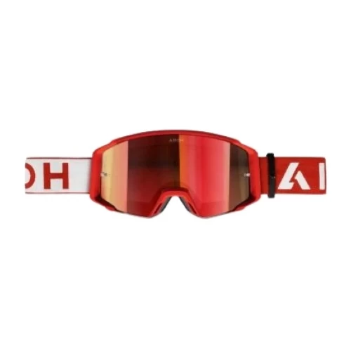 Ochelari Airoh Blast XR1 Rosu Mat/Lentila Rosu Oglinda, 1, nordicamoto.ro