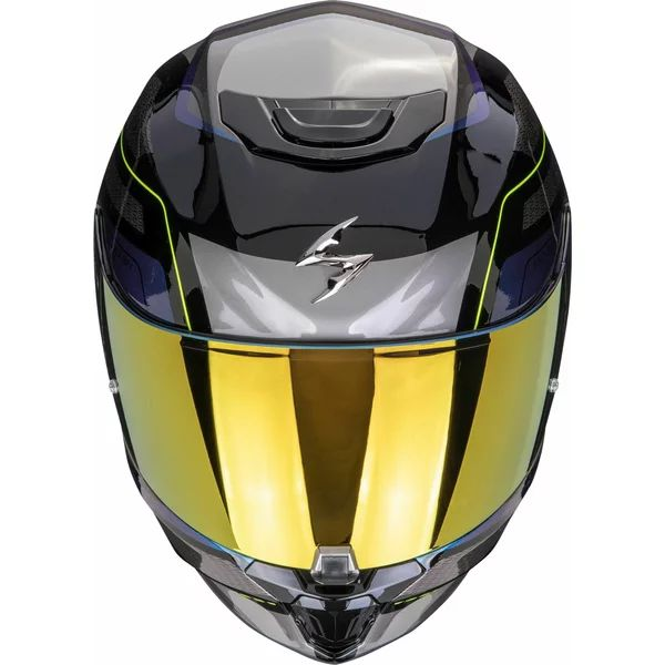 Casca integrala SCORPION EXO-391 LEO M Alb/Albastru, 3, nordicamoto.ro