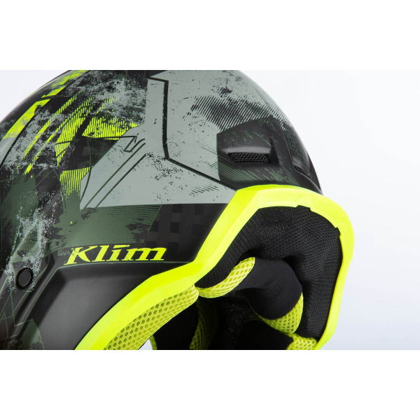 Casca Snowmobil Klim F3 Carbon ECE Wraith-23