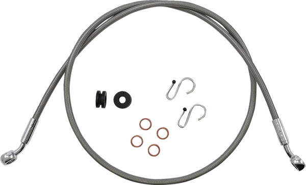 Xr Stainless Dot Brake Line Kit Chrome, Sterling Chromite® Ii Oversize [+203 mm (8'')], 2, nordicamoto.ro