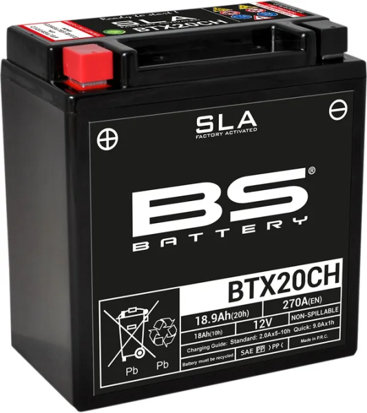 Sla Factory- Activated Agm Maintenance-free Battery Black-2