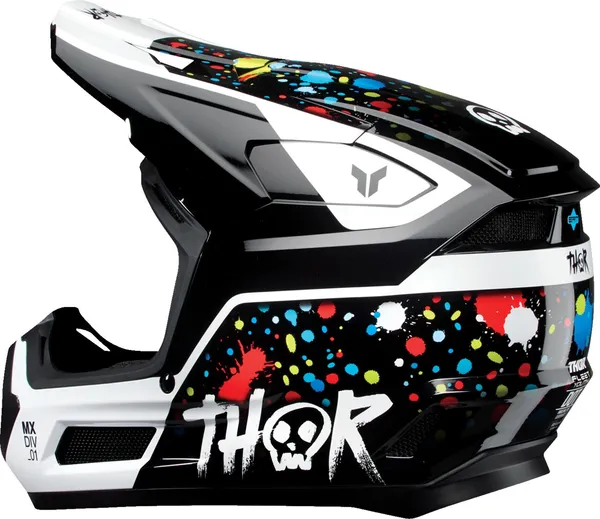 THOR Youth Fleet Splat Helmet Multi -2