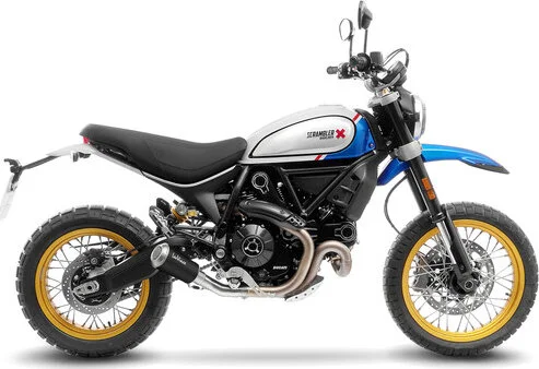 Tobă de eșapament LeoVince LV-10 Black Edition Slip-On pentru Ducati, 2, nordicamoto.ro