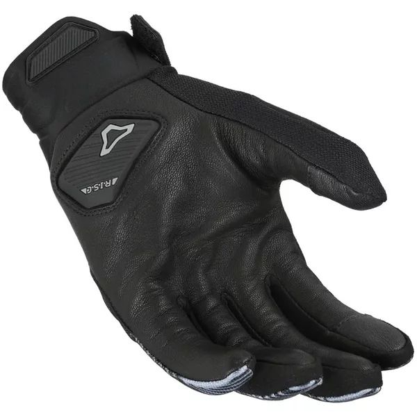 Manusi de piele MACNA OBTAIN LEATHER 3XL Negru/Rosu, 17, nordicamoto.ro