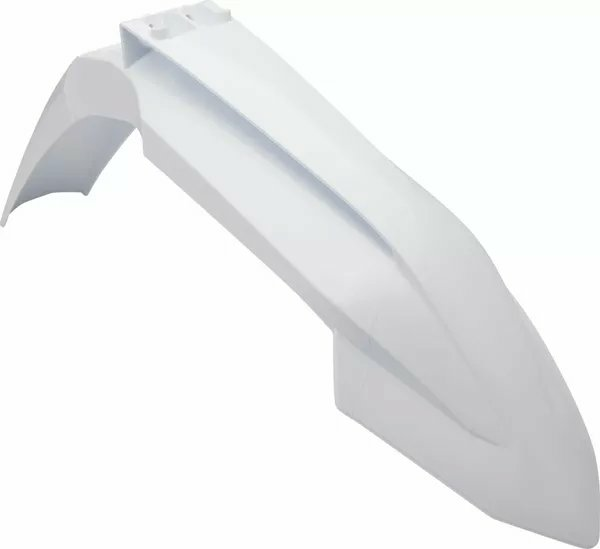 Front Fender Replacement Plastic White-0