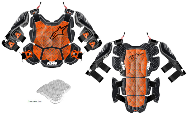 Armura KTM A-10 V2 Full Chest Protector