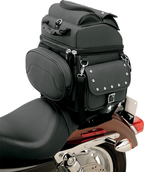 Br1800exs Combination Backrest, Backseat, And Sissy Bar Bag Black, 4, nordicamoto.ro
