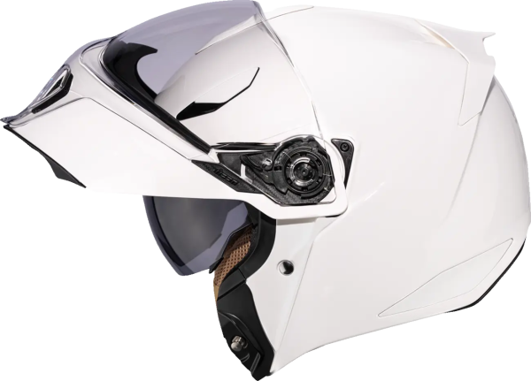Threshold Solid Modular Helmet White -3