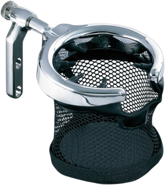 Universal Drink Holder With Basket Black, 2, nordicamoto.ro