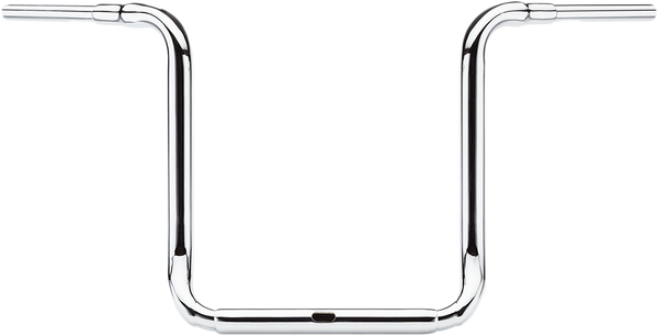 1-1/2(r) Grande Traditional Ape Hanger Handlebar Silver, 2, nordicamoto.ro