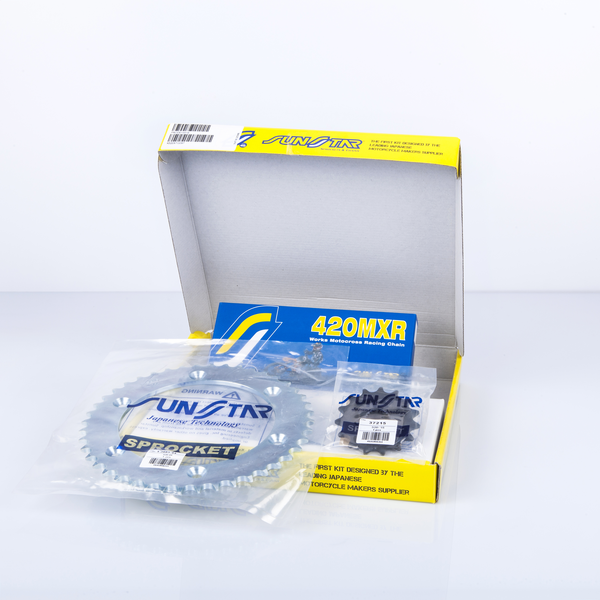 Standard Chain & Sprocket Kit Raw, 1, nordicamoto.ro
