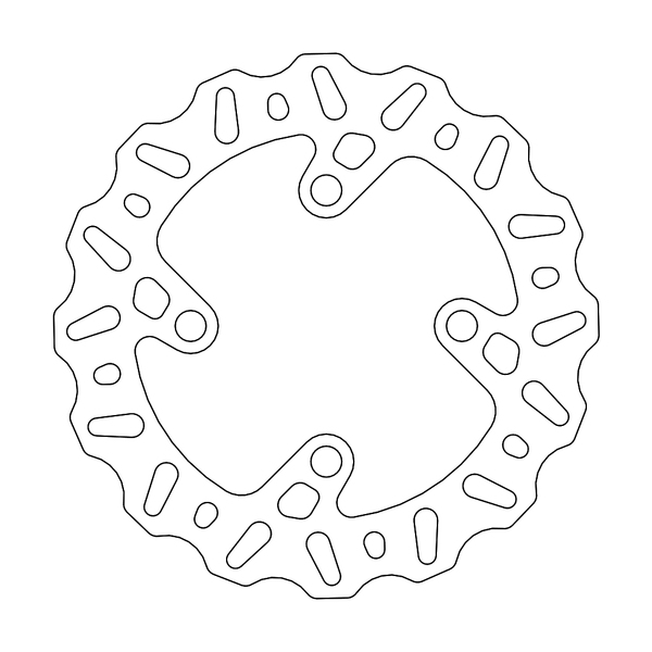 Nitro Series Brake Discs Trial Stainless Steel-1