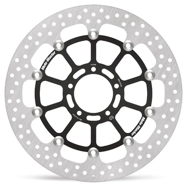 Halo Series Floating Rotor Black, Stainless Steel-0