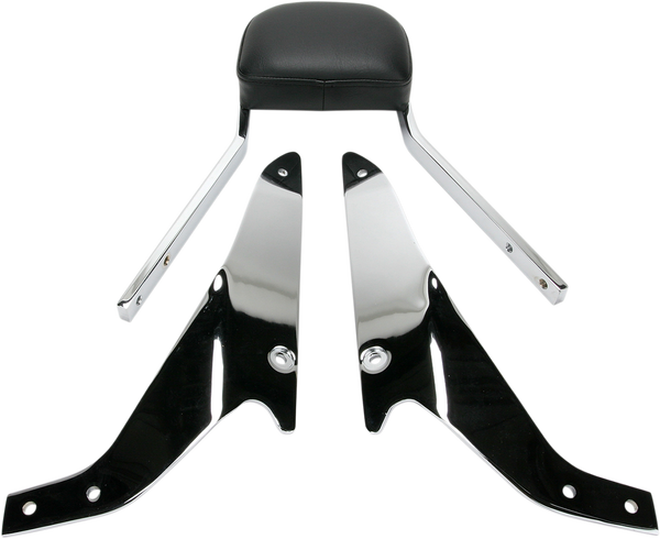 Square Sissy Bar Kit Chrome, 2, nordicamoto.ro