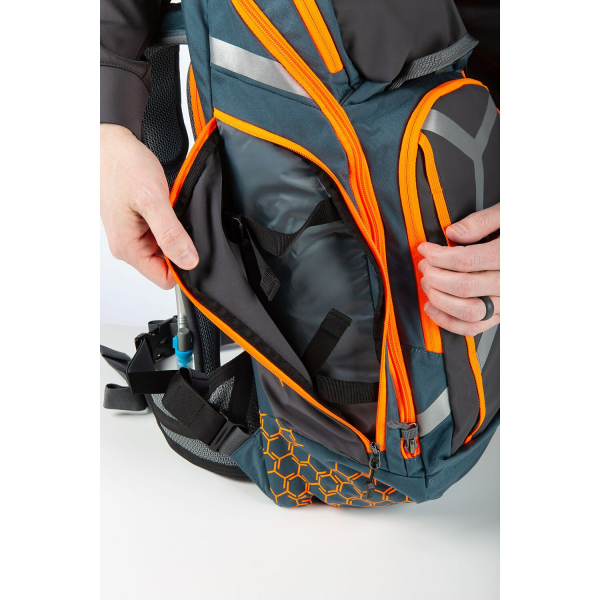 Rucsac Klim Arsenal Petrol - Strike Orange-9