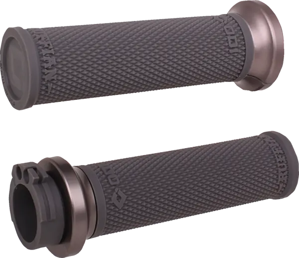 Ruffian Lock-on Street Grips Gray 