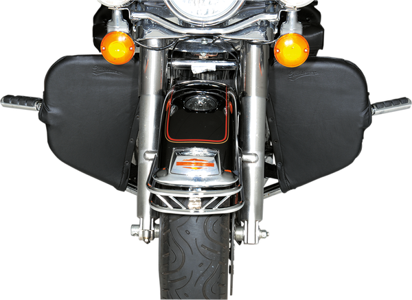 Soft Fairing Lower Set With Storage Pouch Black, 1, nordicamoto.ro