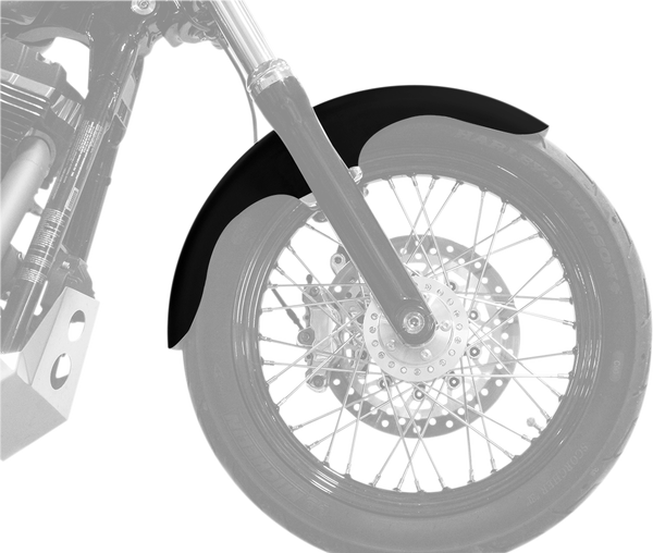 Hugger Series Front Fender Black, 3, nordicamoto.ro