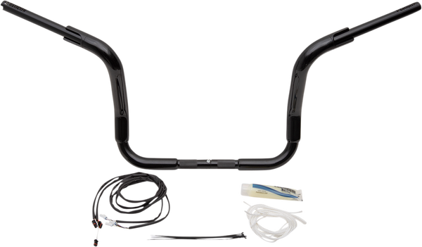 1-1/2(r) Ez Install Rounded Top Handlebar Kit Black, 1, nordicamoto.ro