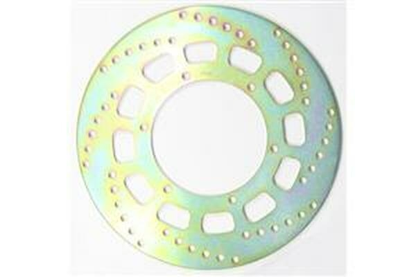 Round Hpsr Solid Brake Rotor Gold, Stainless Steel, Zinc, 1, nordicamoto.ro