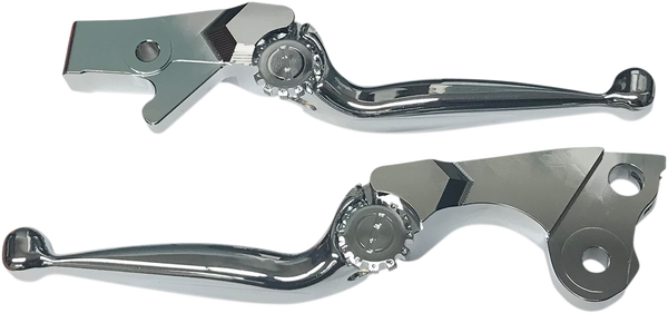 Journey Adjustable Lever Set Silver, 1, nordicamoto.ro