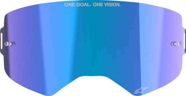 Lentila Ochelari Alpinestars Supertech Abs Vision Blue