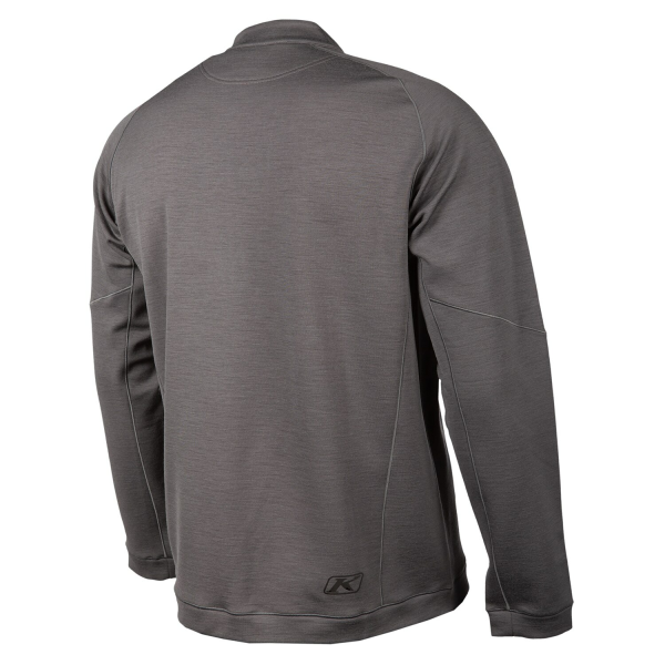 Bluza Corp Snowmobil Klim Teton Merino Wool 1/4 Zip Base Layer Asphalt-10