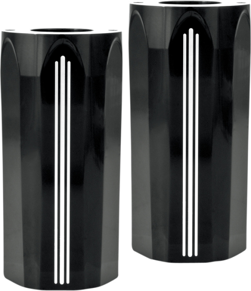 Fork Slider Cover Tech Contrast Cut Contrast Cut, 2, nordicamoto.ro
