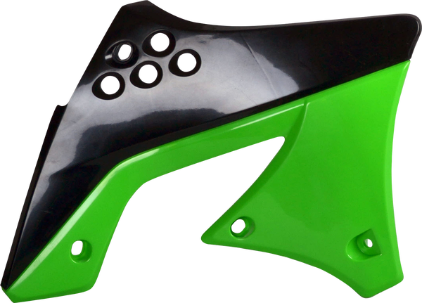 Radiator Covers For Kawasaki Green -0